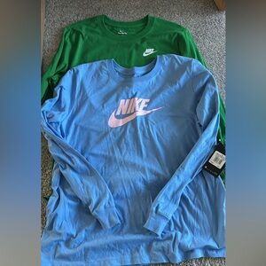 2 Long sleeve New Nike Tshirts